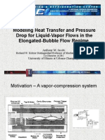 Modeling Heat Transfer and Pressure Drop For Liquid-Vapor Flows in The Elongated-Bubble Flow Regime