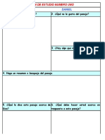 Plan de Estudio Biblico Numero Uno de 1 de Juan