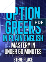 Option Greeks in Plain English Mastery in Place Steven