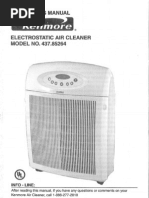 Download Kenmore 85264 manual by Rick Johnson SN51108706 doc pdf