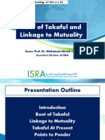 Root of Takaful and Linkage To Mutuality: Assoc. Prof. Dr. Mohamad Akram Laldin