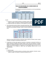 Ejercicios - Toma - de - Decisiones - en - Incertidumbre Ayudantia