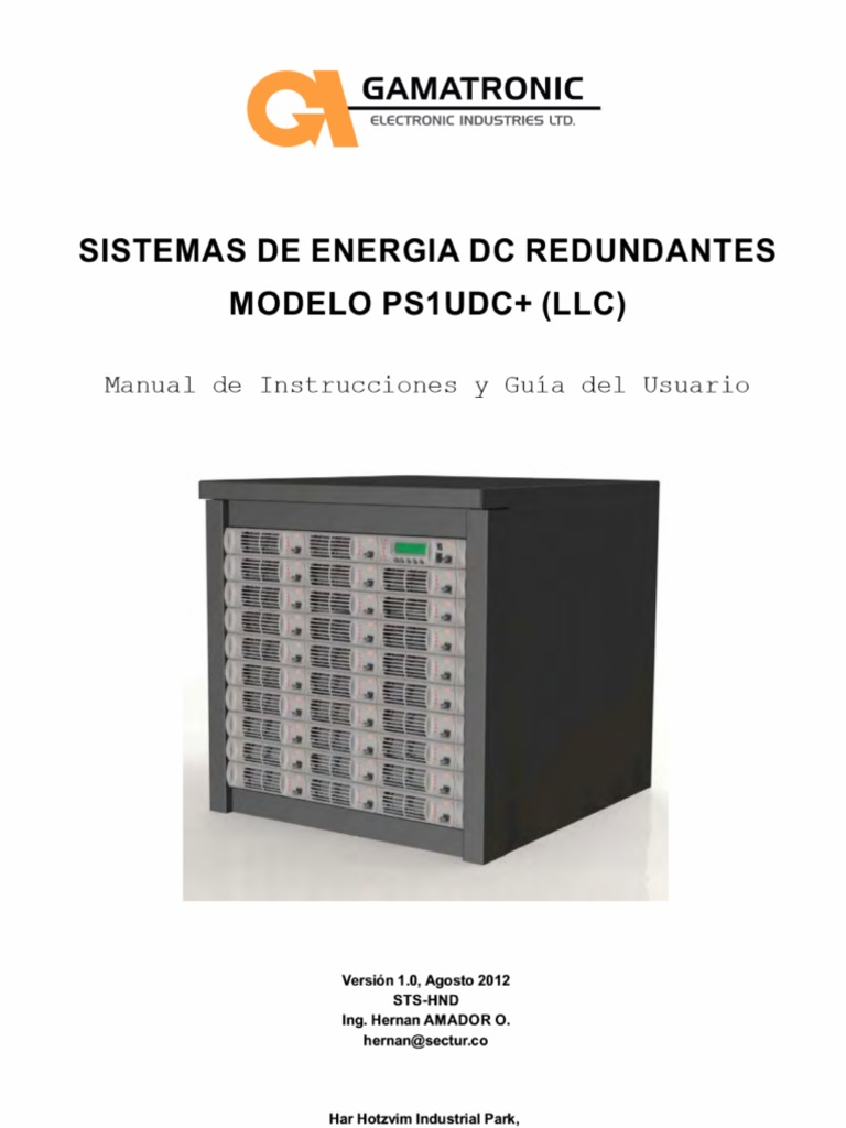 Gamatronic Manual | PDF