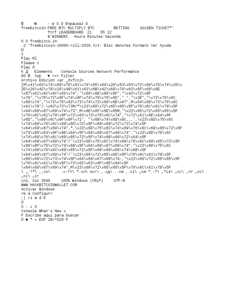 Freebitcoin Hack Script 10000 Roll Every Hours Release 2021 720p 0768  Compress | PDF