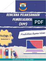 RPP Kelas 1 Semester 2