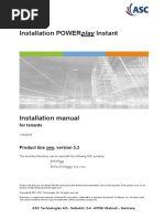 Installation Powerplay Instant: For Tenants