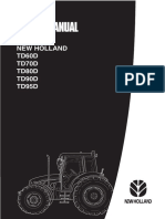 Repair Manual: New Holland TD60D TD70D TD80D TD90D TD95D
