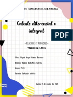 Taller en Clases-Funciones y Relciones