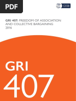 Gri 407 Freedom of Association and Collective Bargaining 2016