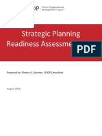 Strategic Planning Readiness Assessment Tool