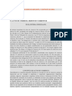 Unidad 5º PRINCIPIOS DE DERECHO MERCANTIL Y CONTRATO DE OBRA