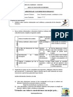 4° Sec. LOS DERECHOS HUMANOS