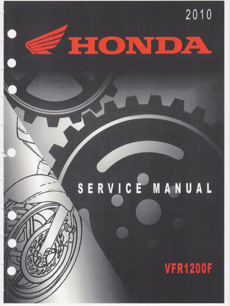 Honda VFR1200F Service Manual | PDF