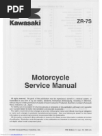 Manual de Servico Kawasaki VN 800 Vulcan 1996 2004 | PDF | Exhaust