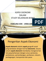 Aspek Ekonomi SKB (Febelina Idie - 19061104208)