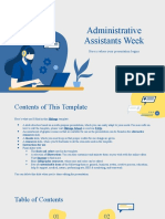 Administrative Assistants Week by Slidesgo