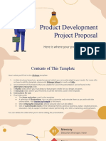 Product Development Project Proposal by Slidesgo