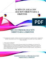 Aplicación en Java Con Programacion Orientada A Objetos