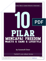 10 Pilar Freedom - Waktu - Uang - Lifestyle