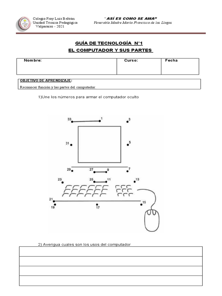 Guia de Tecnologia 2 Basico Computador | PDF