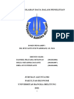 Makalah Proses Pengolahan Data Dalam Penelitian