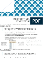 Descriptive Statistics: By: Sarah Christine