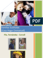 Familias sustitutas Casa Hogar Emmanuel