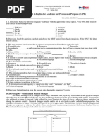 Summative Test in English For Academic and Professional Purposes (EAPP)