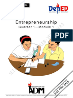 Entrepreneurship: 1St Generation Modules - Version 2.0