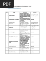 Oracler12 Apps-Order Management Module Setup Steps