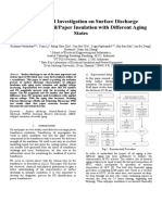 Experimental Investigation On Surface Discharge Phenomena of Oil/Paper Insulation With Different Aging States