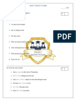 Part Three Exam Name: - /60