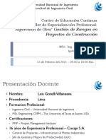 Gestión de Riesgos en Proyectos de Construcción