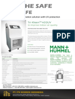 Industrial Grade Air Filtration with UV Protection for Safe Breathing