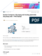 Docker Compose - Xây dựng môi trường phát triển ứng dụng web - PHP, MySql