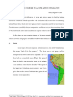 Compare Incan and Aztecs Civilizations