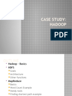 Case Study: Hadoop