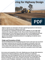 Soil Properties and Their Importance in Highway Construction