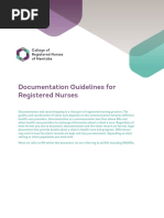 Documentation Guidelines For Nurses - Web Version