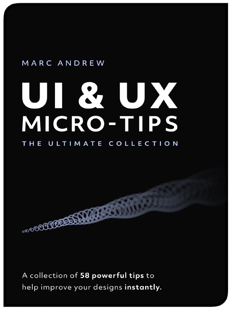UI & UX Micro Tips - The Ultimate Collection | Download Free PDF ...