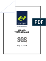 Apparel Testing Manual