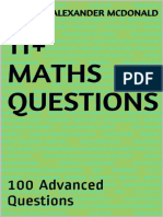 11 - Maths Questions - 100 Advanc - McDonald, Jack Alexander
