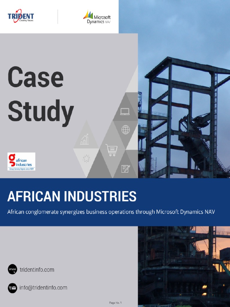 African Steel NAV PDF Business Computing And Information Technology