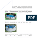 Instalación y tipos de piscinas