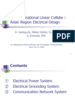 ILC International Linear Collider Asian Region Electrical Design