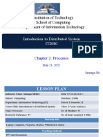 Processes and Threads in Distributed Systems