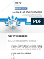 Ip BP Usp Grade Pharma Fine Chemicals in Vadodara India