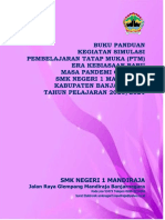 Panduan Keg. Simulasi PTM SMKN 1 Mandiraja