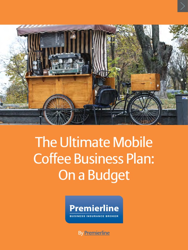 Coffee Shop Business Plan PDF Sole Proprietorship Coffee