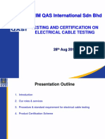 2 SIRIM Procedure For Cable Testing